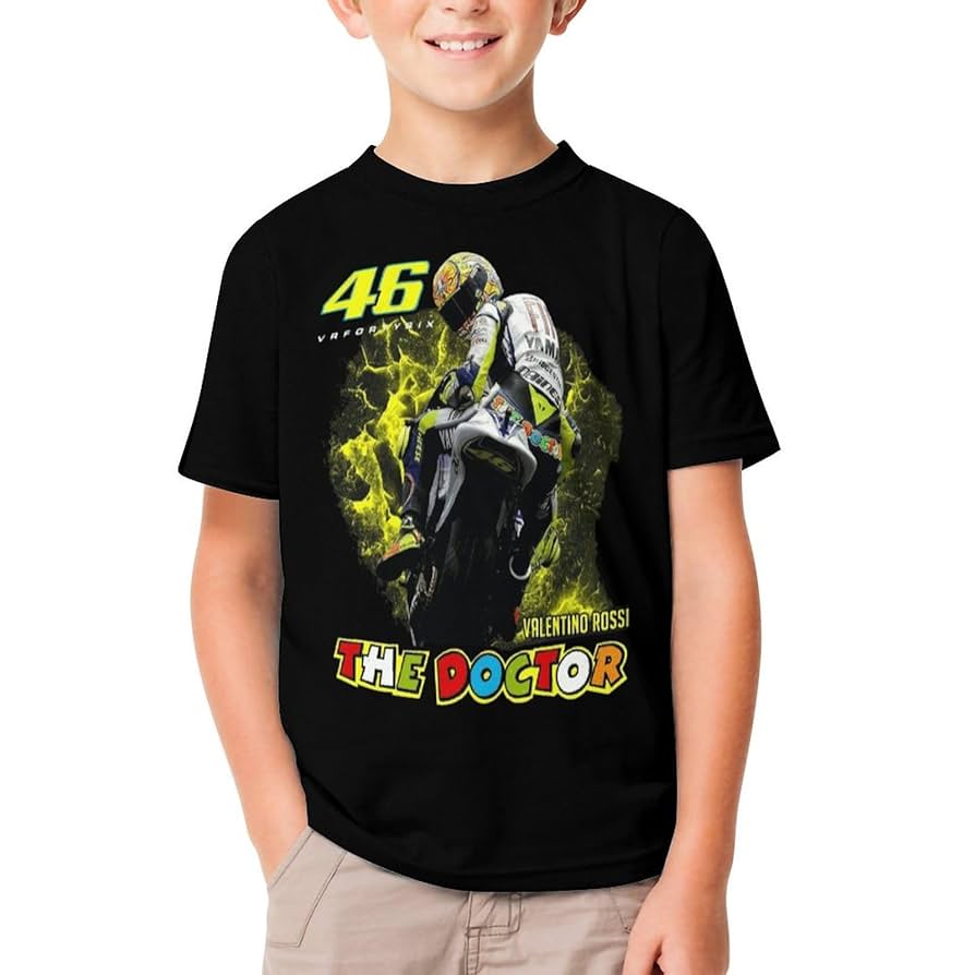 バレンティノ★Tシャツ Amazon.co.jp: キッズ Tシャツ バレンティーノ ロッシ VR46 半袖